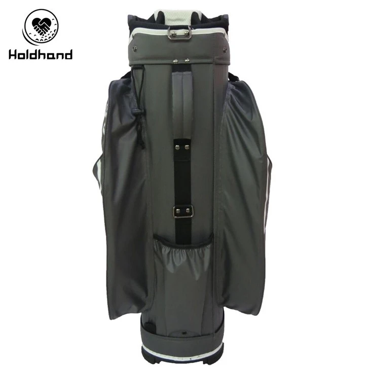 Performance-Oriented Golf Bag Offering 15-Track Divider System, Secluded Putter Storage, Seven Expandable Pockets, Beverage Chilling Pocket, Comfort-Carry Strap, Stowaway Rain Protection - Universally Designed