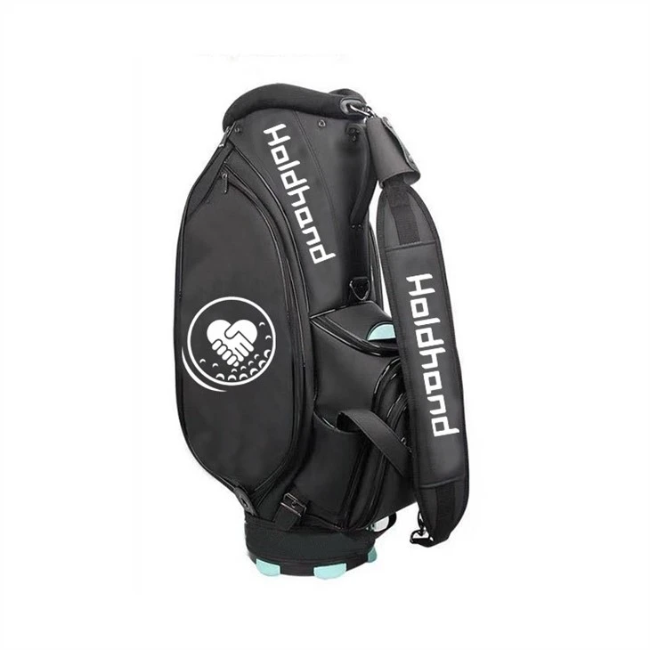 Wholesale Custom Design Blue Golf Staff Bags With Towel Holder