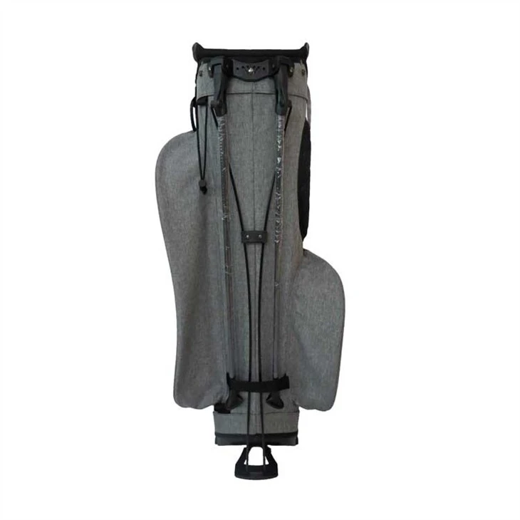 New Design Portable Customized Snow Canvas Golf Stand Bag With Legs