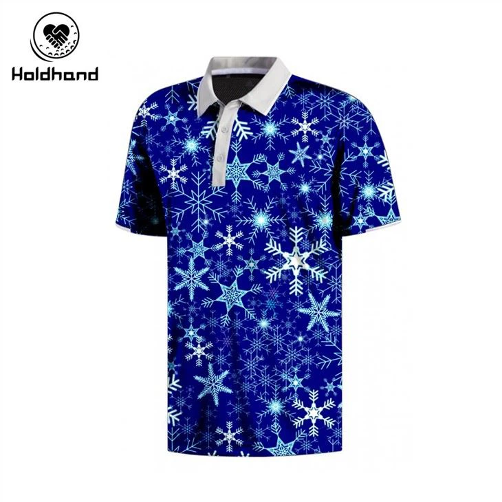 Multi-style Pattern Polo Shirt Anti-wrinkle Sweat Men And Women's Golf Polo