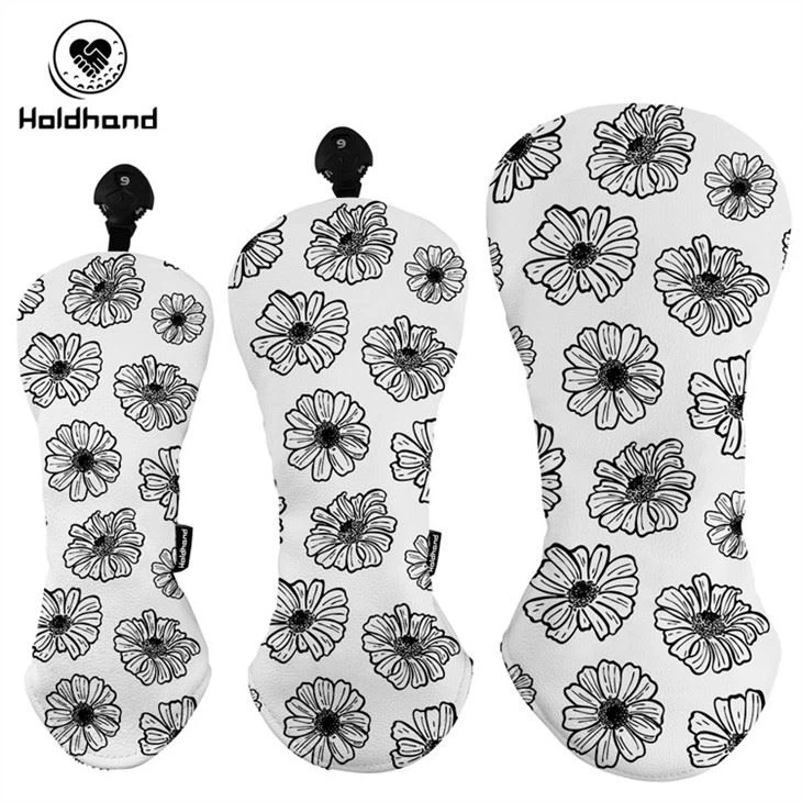 Outstanding Customer ServiceSurperior Quality Custom Logo PU Leather Driver Wood Head Cover