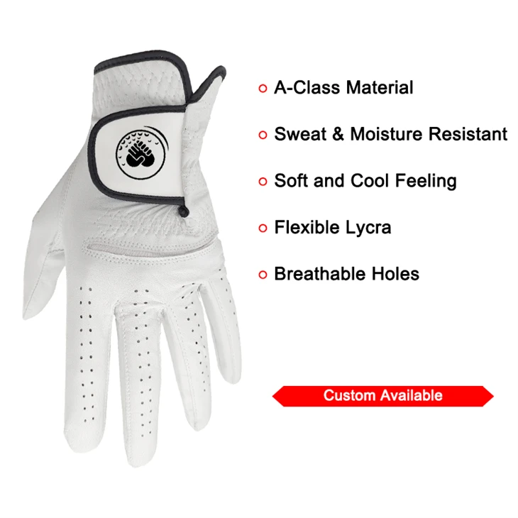 Golf Gloves Manufacturer Custom Golf Gloves With Logo Leather Golf Gloves