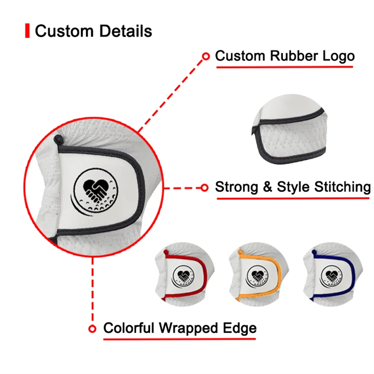 Golf Gloves Manufacturer Custom Golf Gloves With Logo Leather Golf Gloves